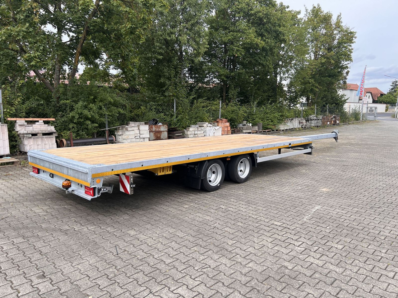 Möslein 13,9 t Tandemanhänger- Tieflader, ausziehbarLuf - Semi-remorque: photos 3 Möslein 13,9 t Tandemanhänger- Tieflader, ausziehbarLuf - Semi-remorque: photos 3