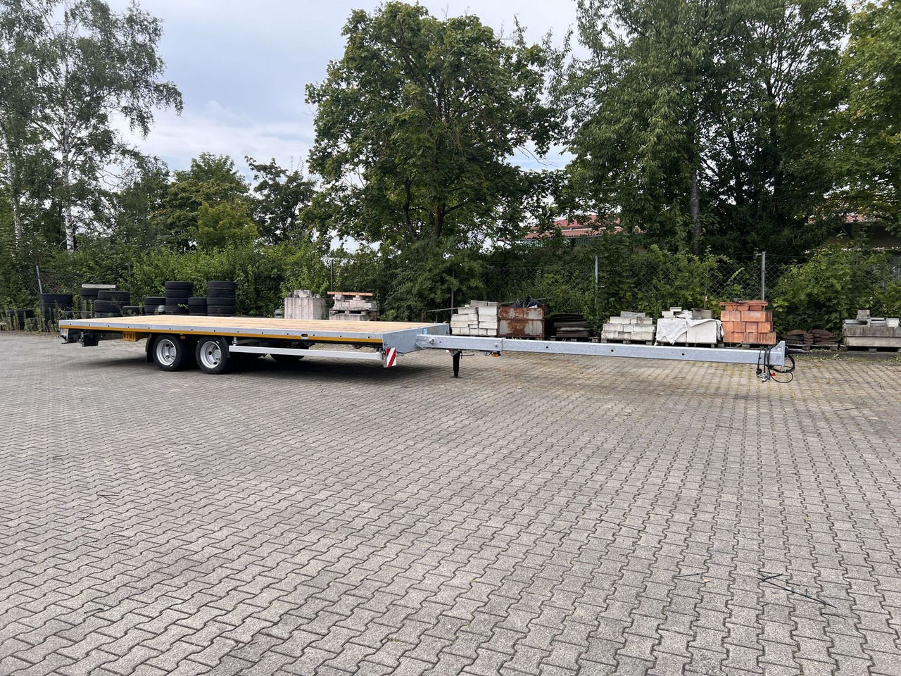 Möslein 13,9 t Tandemanhänger- Tieflader, ausziehbarLuf - Semi-remorque: photos 1 Möslein 13,9 t Tandemanhänger- Tieflader, ausziehbarLuf - Semi-remorque: photos 1