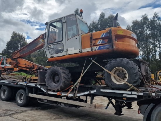 FIAT HITACHI 130W3 (PIEZAS / DESGUACE) - Pelle sur pneus: photos 5 FIAT HITACHI 130W3 (PIEZAS / DESGUACE) - Pelle sur pneus: photos 5