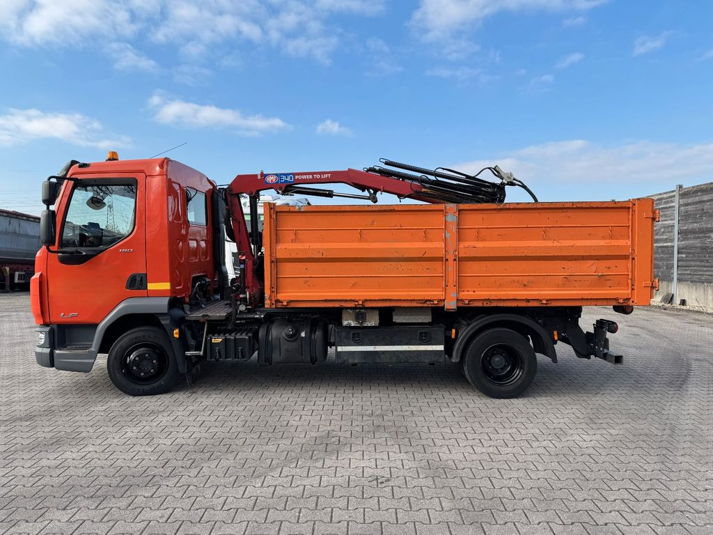 DAF FA LF 180 8t Abrollkipper mit Ladekran - Camion ampliroll, Camion grue: photos 4 DAF FA LF 180 8t Abrollkipper mit Ladekran - Camion ampliroll, Camion grue: photos 4