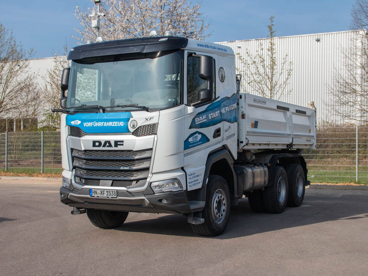 DAF FAT XFC 530 SL Meiller TRIGENIUS D 316 DAF FAT XFC 530 SL Meiller TRIGENIUS D 316 - Camion benne: photos 1 DAF FAT XFC 530 SL Meiller TRIGENIUS D 316 DAF FAT XFC 530 SL Meiller TRIGENIUS D 316 - Camion benne: photos 1