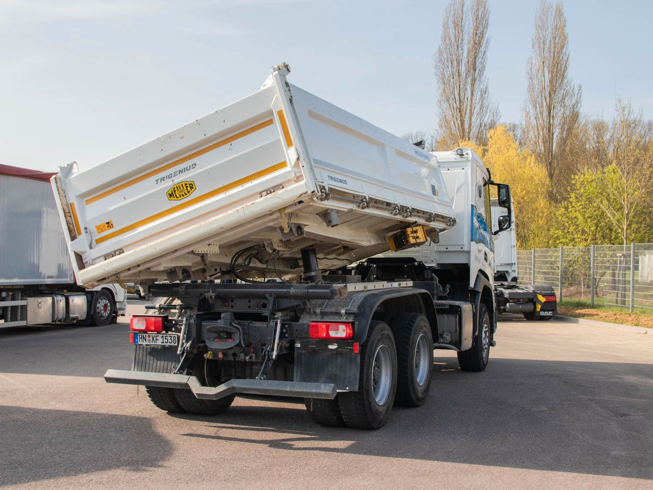 Camion benne DAF FAT XFC 530 SL Meiller TRIGENIUS D 316 DAF FAT XFC 530 SL Meiller TRIGENIUS D 316: photos 9
