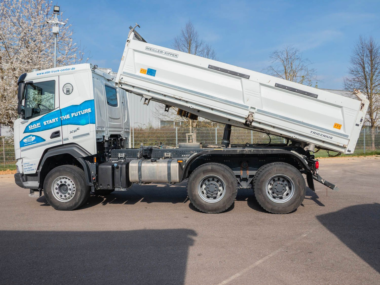 Camion benne DAF FAT XFC 530 SL Meiller TRIGENIUS D 316 DAF FAT XFC 530 SL Meiller TRIGENIUS D 316: photos 8