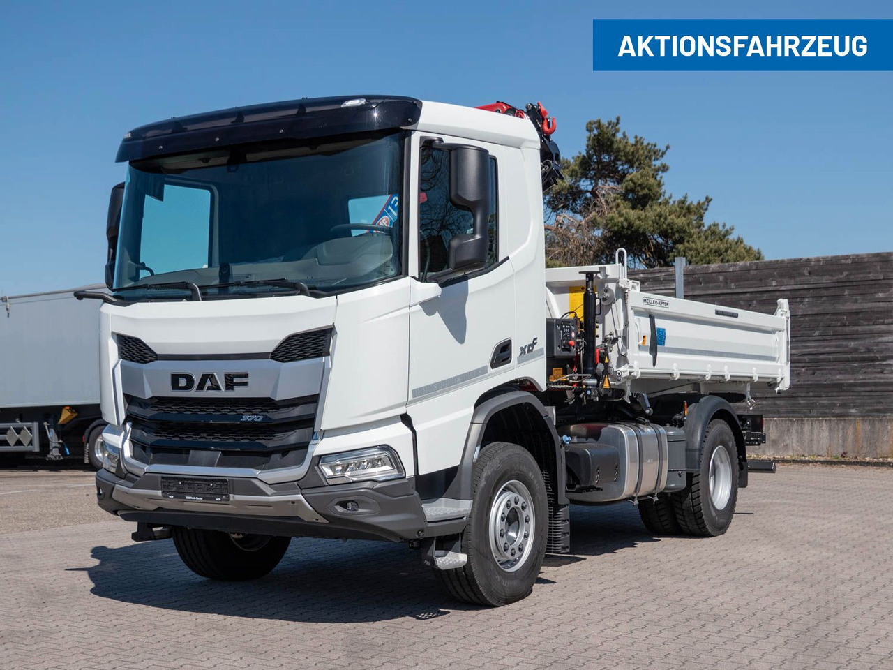 DAF XDC 370 FA Meiller Krankipper HMF DAF XDC 370 FA Meiller Krankipper HMF - Camion benne: photos 1 DAF XDC 370 FA Meiller Krankipper HMF DAF XDC 370 FA Meiller Krankipper HMF - Camion benne: photos 1