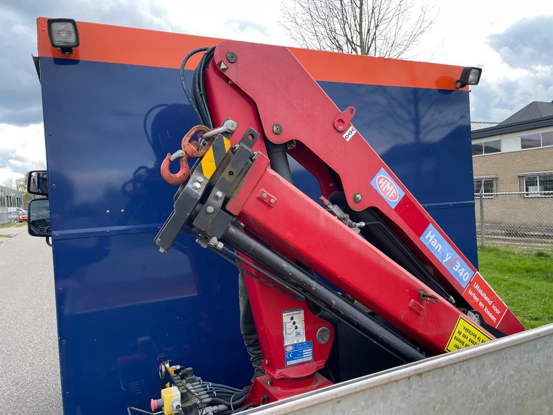 Camion benne, Camion grue DAF LF 45 kipper + crane: photos 12 Camion benne, Camion grue DAF LF 45 kipper + crane: photos 12