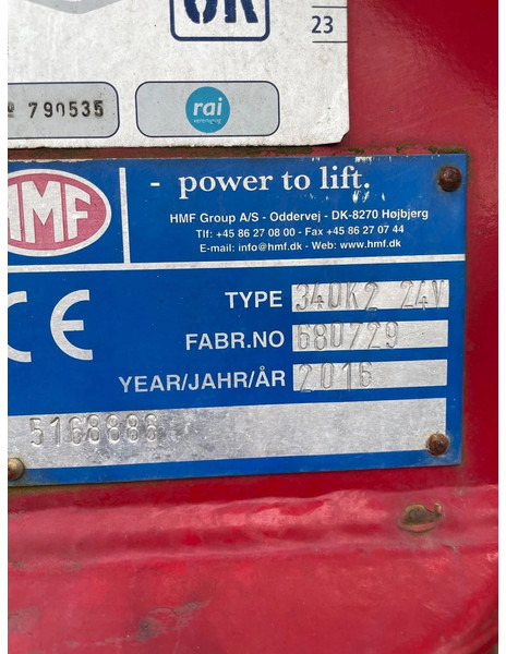 Camion benne, Camion grue DAF LF 45 kipper + crane: photos 10 Camion benne, Camion grue DAF LF 45 kipper + crane: photos 10