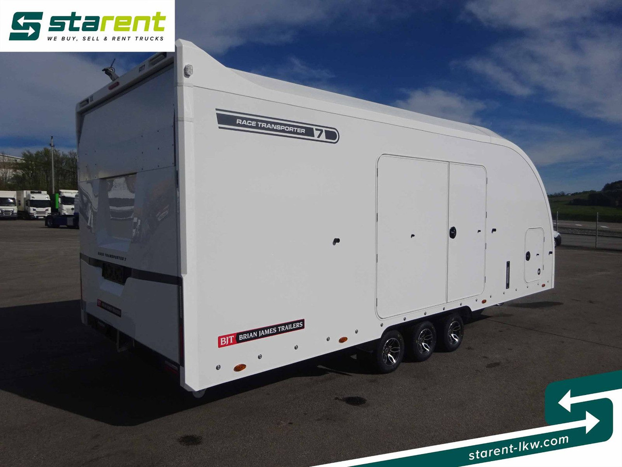 Brian James Trailers Race Transporter 7, Seilwinde - Remorque porte-voitures: photos 5 Brian James Trailers Race Transporter 7, Seilwinde - Remorque porte-voitures: photos 5