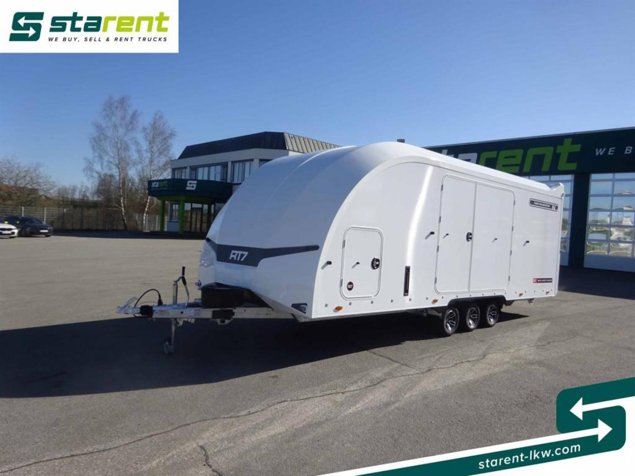 Brian James Trailers Race Transporter 7, Seilwinde, elektrische Klappe - Remorque porte-voitures: photos 1 Brian James Trailers Race Transporter 7, Seilwinde, elektrische Klappe - Remorque porte-voitures: photos 1