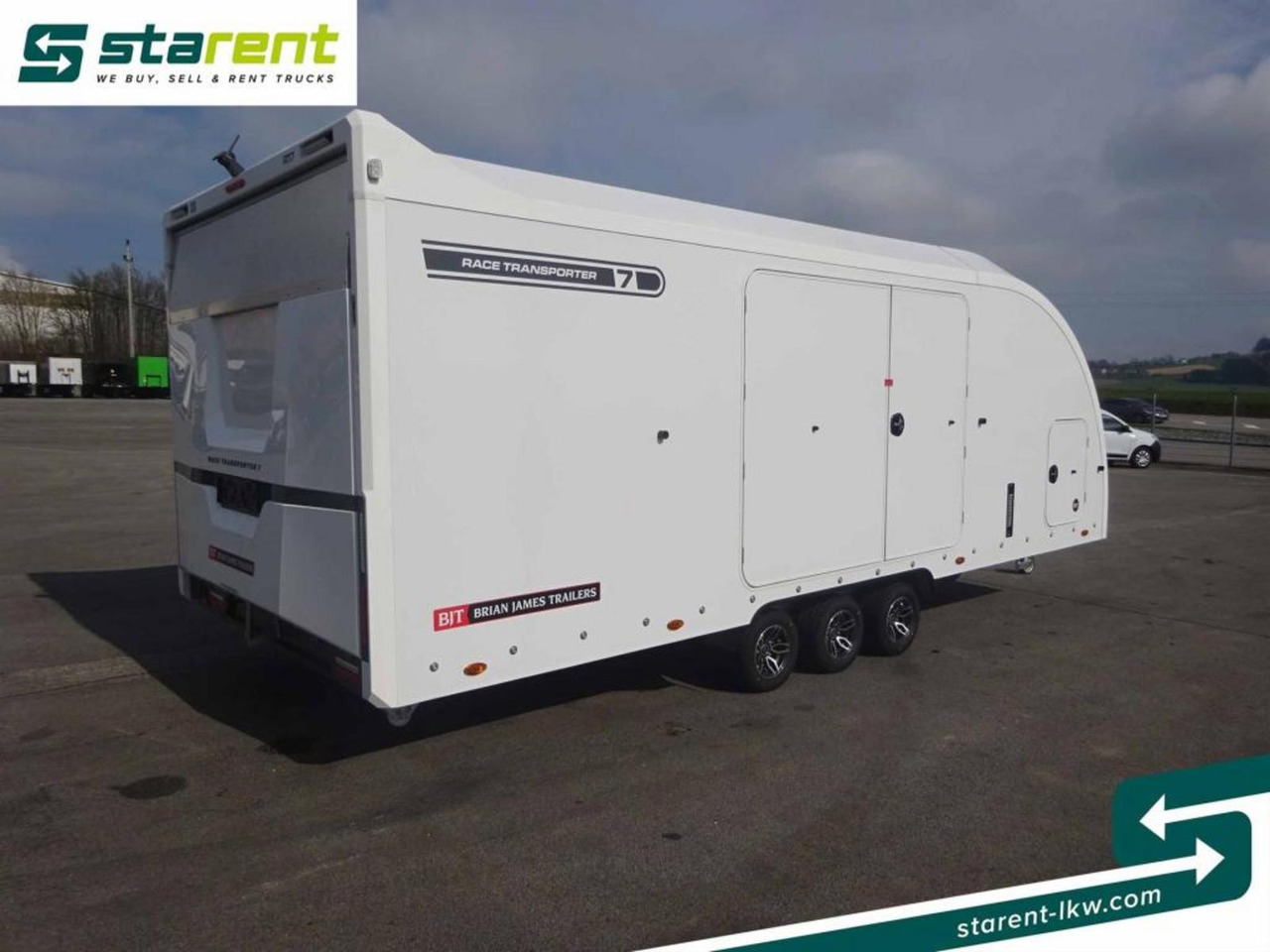 Brian James Trailers Race Transporter 7, Seilwinde, elektrische Klappe - Remorque porte-voitures: photos 5 Brian James Trailers Race Transporter 7, Seilwinde, elektrische Klappe - Remorque porte-voitures: photos 5