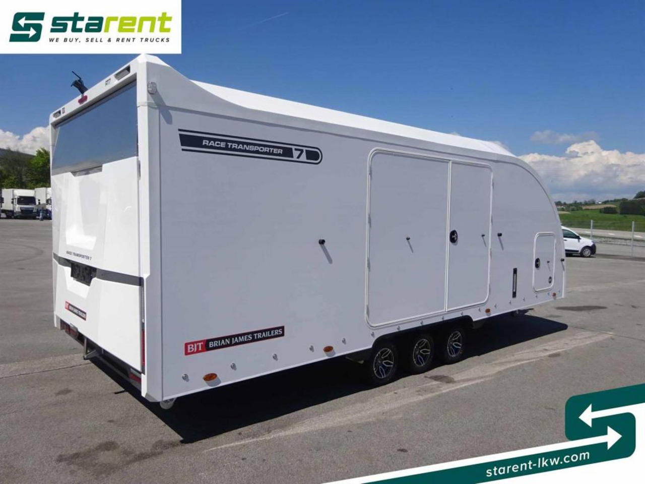 Brian James Trailers Race Transporter 7, Seilwinde, elektrische Klappe - Remorque porte-voitures: photos 5 Brian James Trailers Race Transporter 7, Seilwinde, elektrische Klappe - Remorque porte-voitures: photos 5