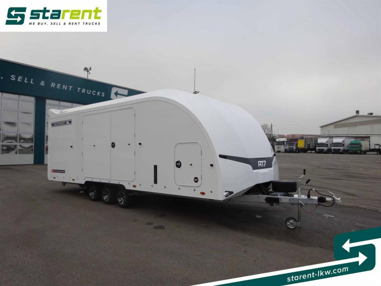 Brian James Trailers Race Transporter 7, Seilwinde, elektrische Klappe - Remorque porte-voitures: photos 3 Brian James Trailers Race Transporter 7, Seilwinde, elektrische Klappe - Remorque porte-voitures: photos 3