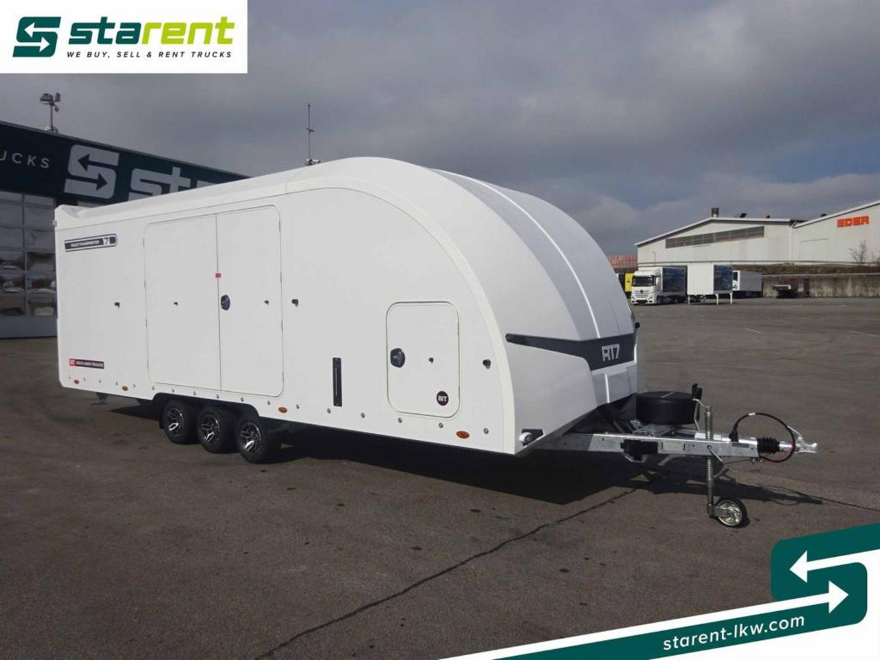 Brian James Trailers Race Transporter 7, Seilwinde, elektrische Klappe - Remorque porte-voitures: photos 3 Brian James Trailers Race Transporter 7, Seilwinde, elektrische Klappe - Remorque porte-voitures: photos 3