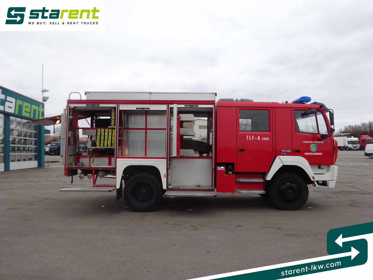 Steyr 13S23 4x4 Feuerwehrauto, 2.000 Liter Wassertank - Camion: photos 3 Steyr 13S23 4x4 Feuerwehrauto, 2.000 Liter Wassertank - Camion: photos 3