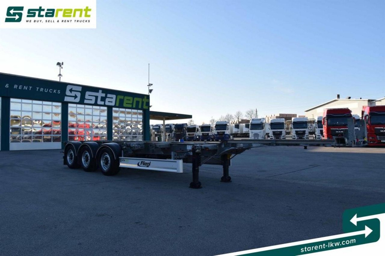 Fliegl Containerchassis ADR 1x20/2x20/1x30/1x40/1x45 - Semi-remorque châssis: photos 3 Fliegl Containerchassis ADR 1x20/2x20/1x30/1x40/1x45 - Semi-remorque châssis: photos 3