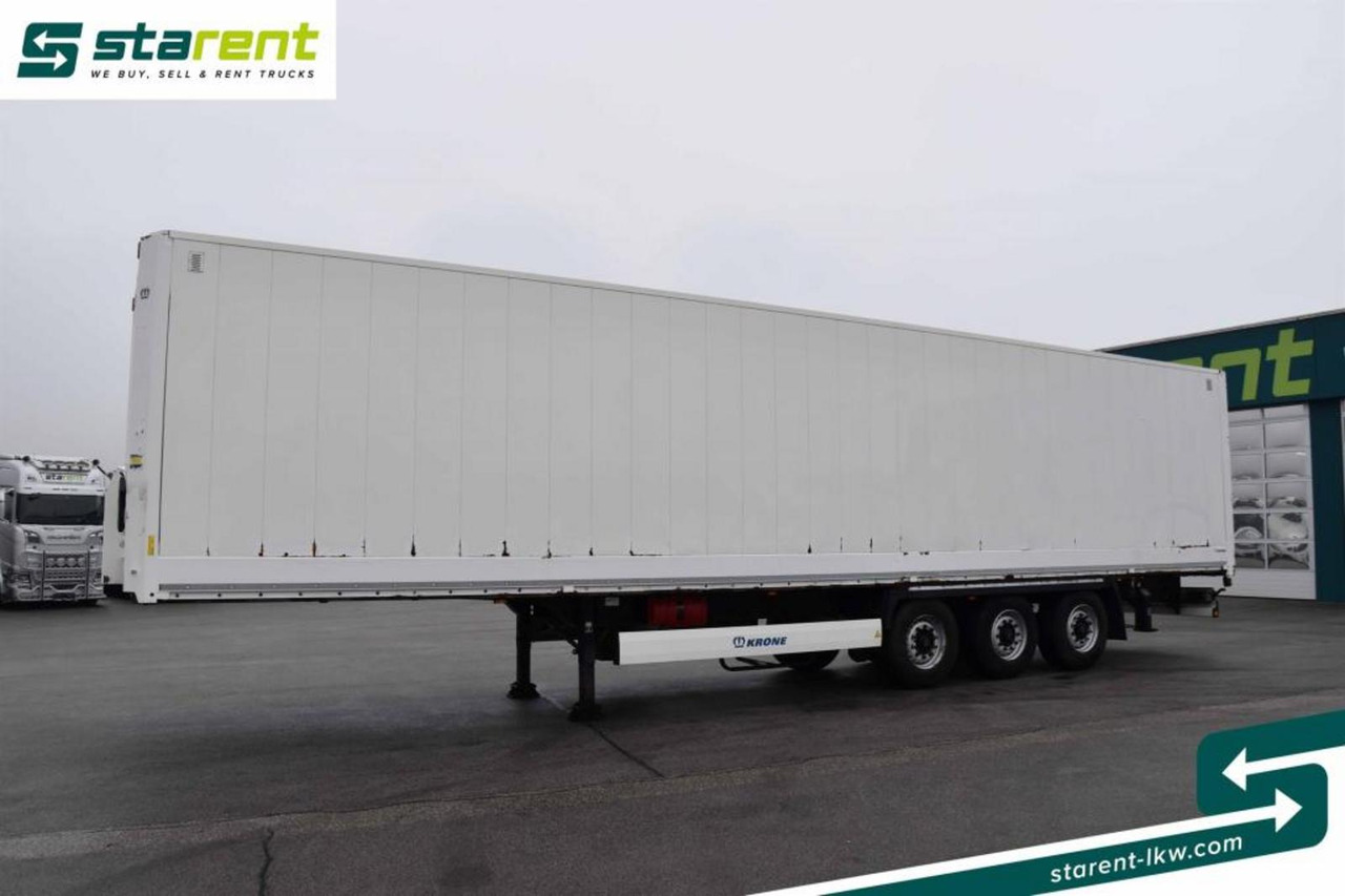 Krone Kleider-Trockenfrachtkoffer Wabco Liftachse BPW - Semi-remorque fourgon: photos 1 Krone Kleider-Trockenfrachtkoffer Wabco Liftachse BPW - Semi-remorque fourgon: photos 1