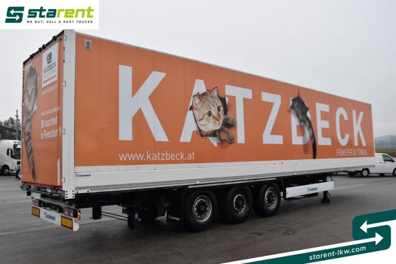 Krone Kleider- Trockenfrachtkoffer Wabco Rückfahrsensor - Semi-remorque fourgon: photos 5 Krone Kleider- Trockenfrachtkoffer Wabco Rückfahrsensor - Semi-remorque fourgon: photos 5