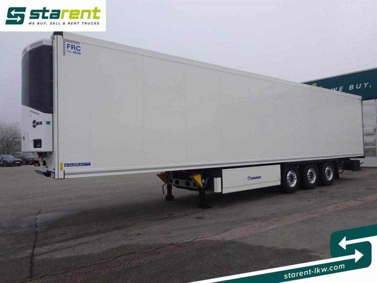 Krone Thermo King SLXi300 Alu Doppel Blumenbreit Lift-A - Semi-remorque frigorifique: photos 4 Krone Thermo King SLXi300 Alu Doppel Blumenbreit Lift-A - Semi-remorque frigorifique: photos 4