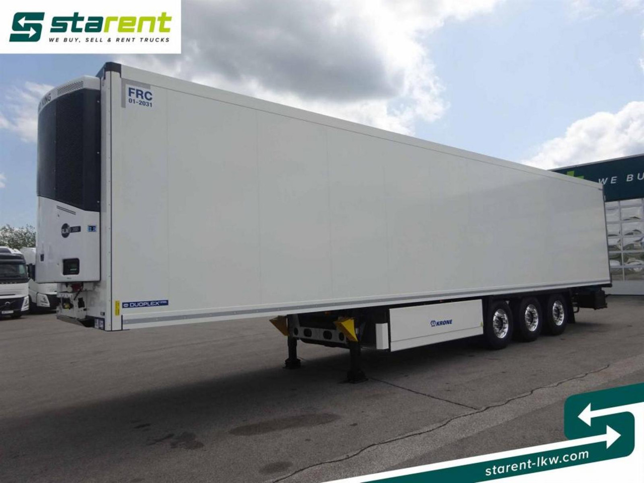 Krone Thermo King SLXi300 Alu Doppel Blumenbreit Lift-A - Semi-remorque frigorifique: photos 1 Krone Thermo King SLXi300 Alu Doppel Blumenbreit Lift-A - Semi-remorque frigorifique: photos 1