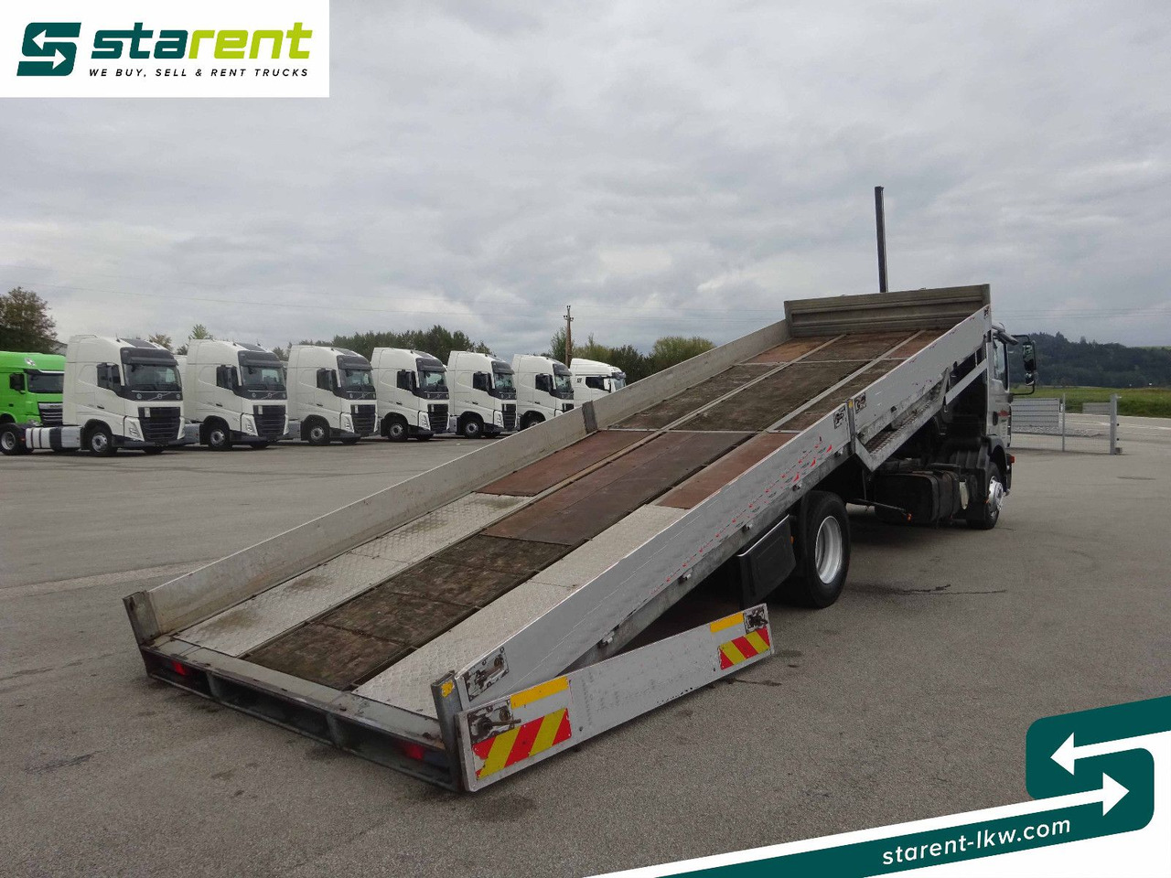 MAN TGM 12.280, Fahrzeugtransporter, kippbar - Remorqueuse: photos 3 MAN TGM 12.280, Fahrzeugtransporter, kippbar - Remorqueuse: photos 3