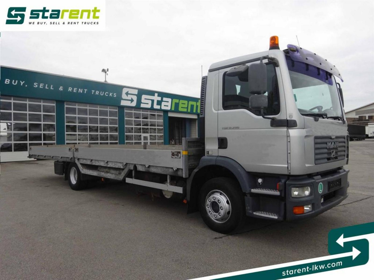 Camion porte-voitures MAN TGM 12.280, Fahrzeugtransporter, kippbar: photos 8