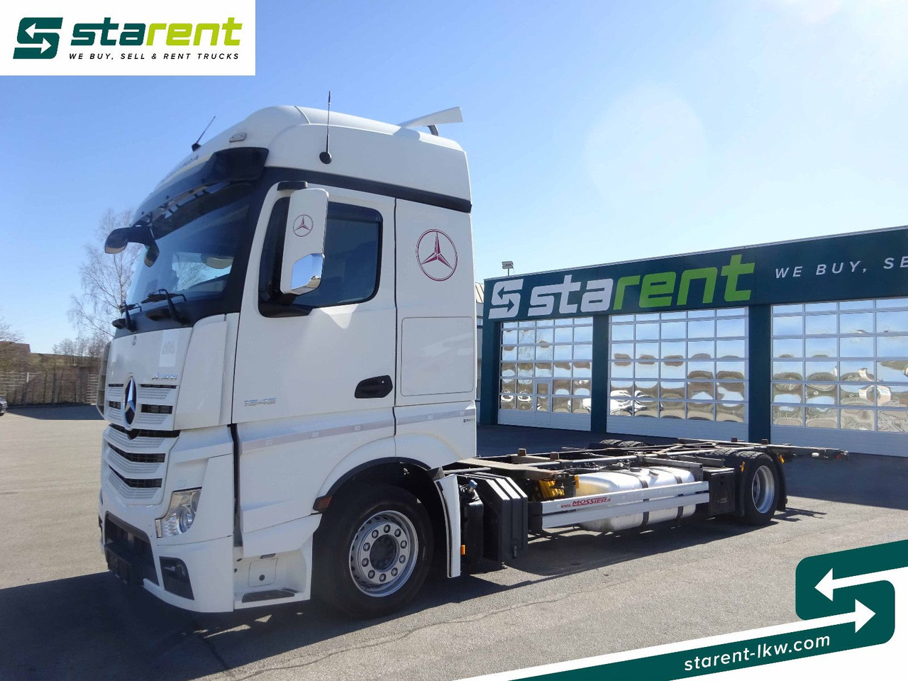 Mercedes-Benz 1943 Bigspace, Jumbo-BDF, Klima, AHK, Xenon - Camion porte-conteneur/ Caisse mobile: photos 1 Mercedes-Benz 1943 Bigspace, Jumbo-BDF, Klima, AHK, Xenon - Camion porte-conteneur/ Caisse mobile: photos 1