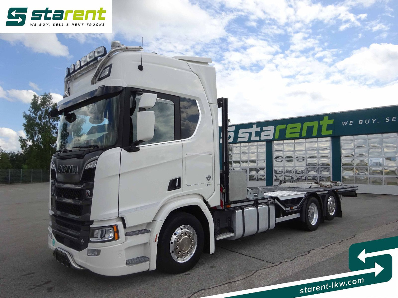 Scania R770 V8 Fahrzeugtransporter, Retarder, Seilwinde - Châssis cabine: photos 1 Scania R770 V8 Fahrzeugtransporter, Retarder, Seilwinde - Châssis cabine: photos 1
