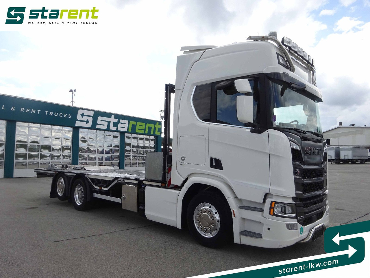 Scania R770 V8 Fahrzeugtransporter, Retarder, Seilwinde - Châssis cabine: photos 3 Scania R770 V8 Fahrzeugtransporter, Retarder, Seilwinde - Châssis cabine: photos 3