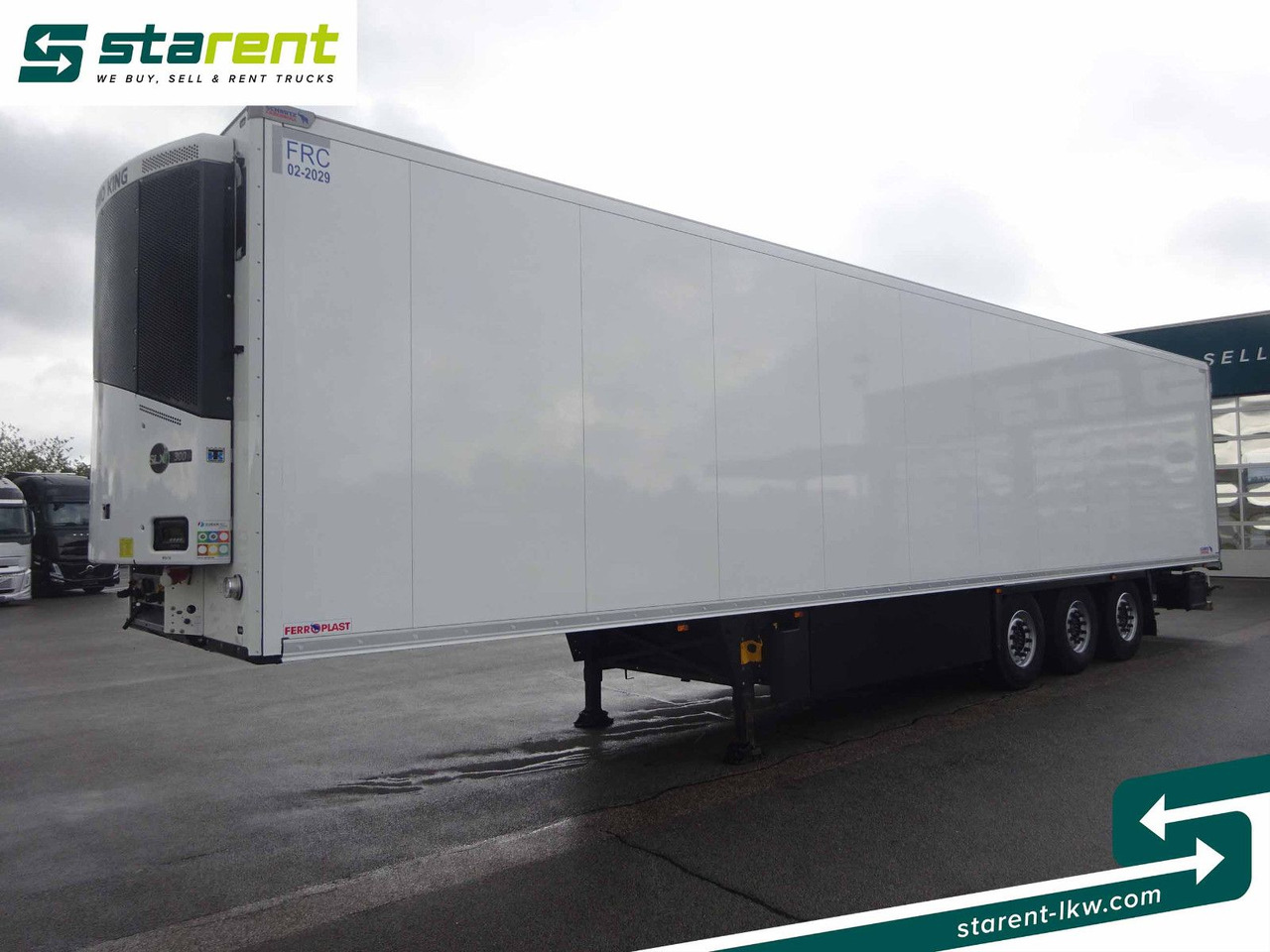 Schmitz Cargobull Thermo King SLXi300, Palettenkasten - Semi-remorque fourgon: photos 1 Schmitz Cargobull Thermo King SLXi300, Palettenkasten - Semi-remorque fourgon: photos 1