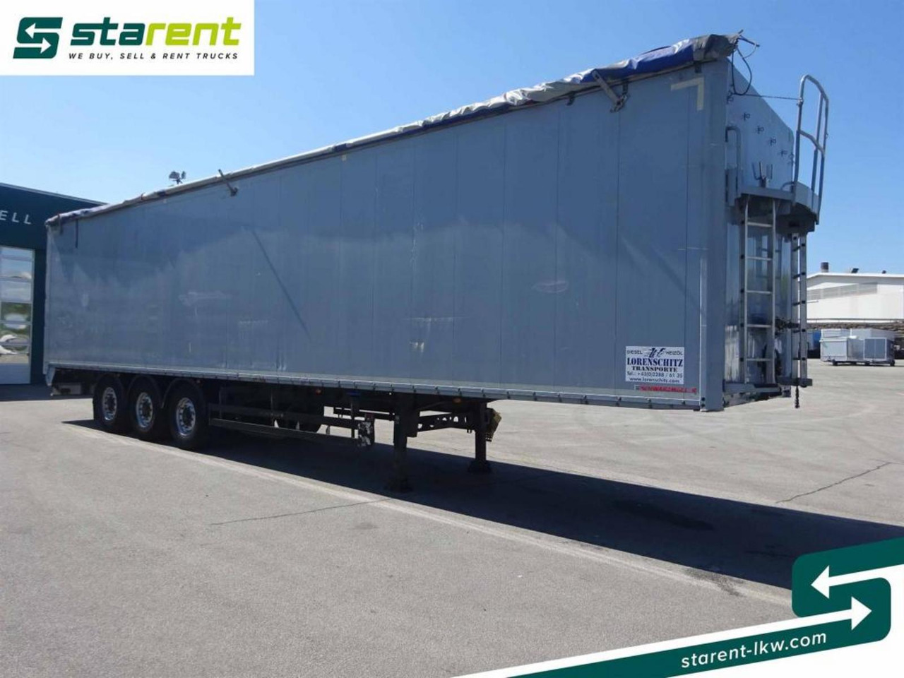 Schwarzmüller Schubbodenauflieger, 92 m³, Funkfernbedienung - Semi-remorque à fond mouvant: photos 3 Schwarzmüller Schubbodenauflieger, 92 m³, Funkfernbedienung - Semi-remorque à fond mouvant: photos 3
