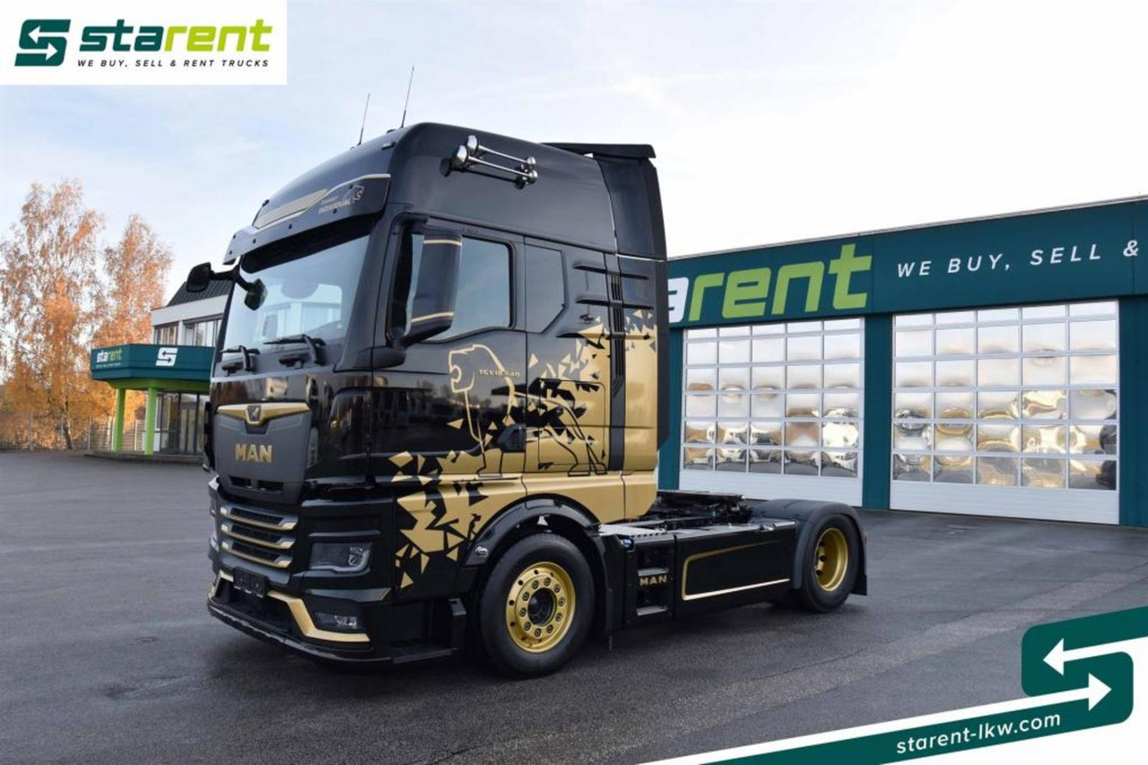 MAN TGX 18.540 LL GX-Fahrerhaus Retarder Vollluftfed. - Tracteur routier: photos 1 MAN TGX 18.540 LL GX-Fahrerhaus Retarder Vollluftfed. - Tracteur routier: photos 1