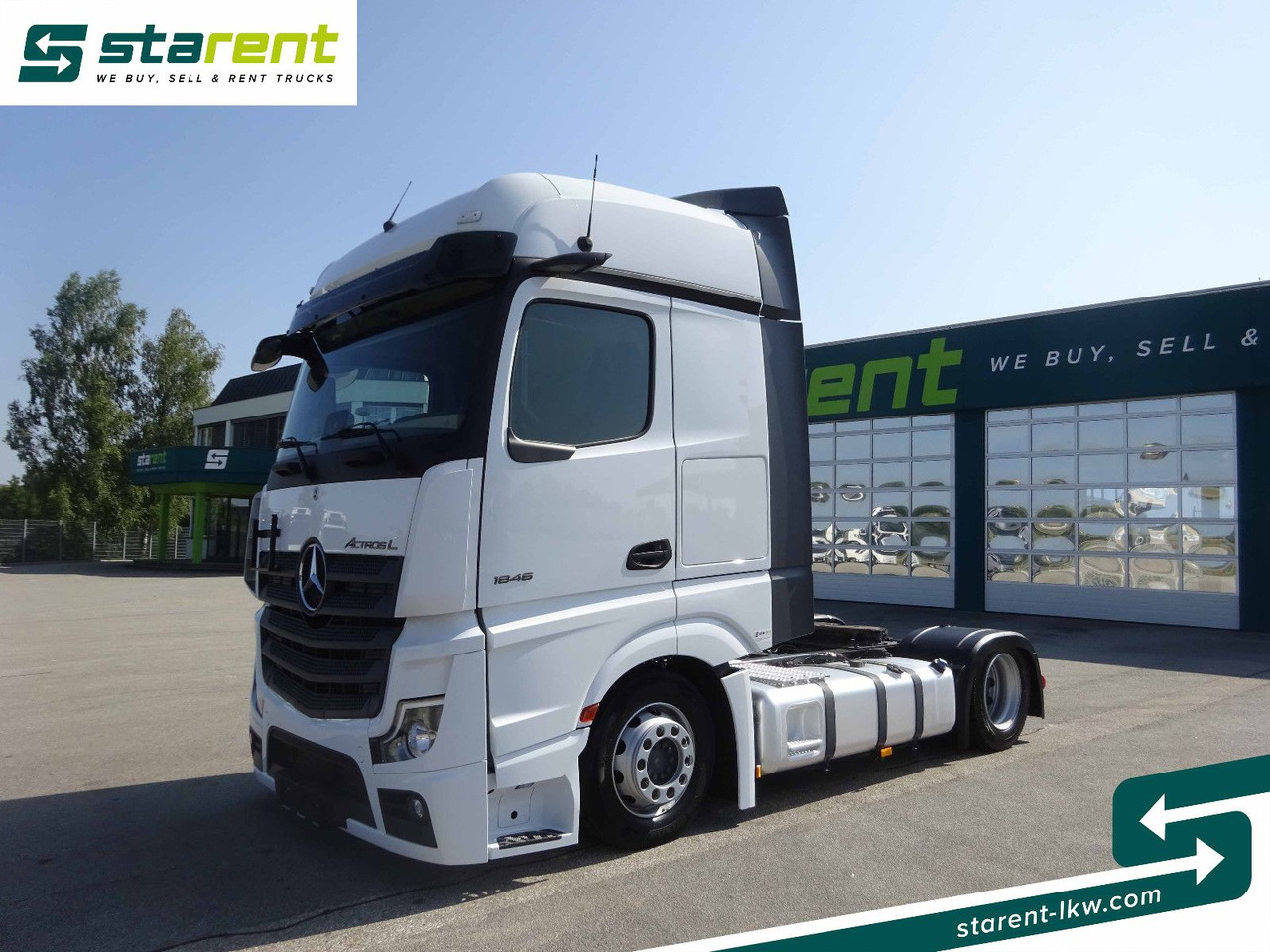 Mercedes-Benz Actros 1846 Low Deck Retarder Standklima ACC - Tracteur routier: photos 1 Mercedes-Benz Actros 1846 Low Deck Retarder Standklima ACC - Tracteur routier: photos 1