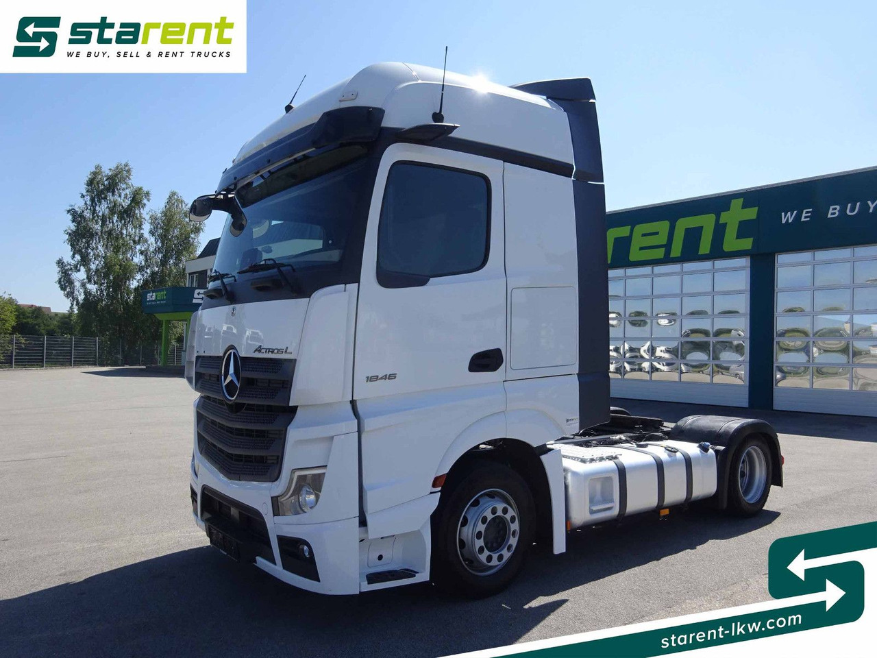 Mercedes-Benz Actros 1846 Low Deck Retarder Standklima ACC - Tracteur routier: photos 1 Mercedes-Benz Actros 1846 Low Deck Retarder Standklima ACC - Tracteur routier: photos 1