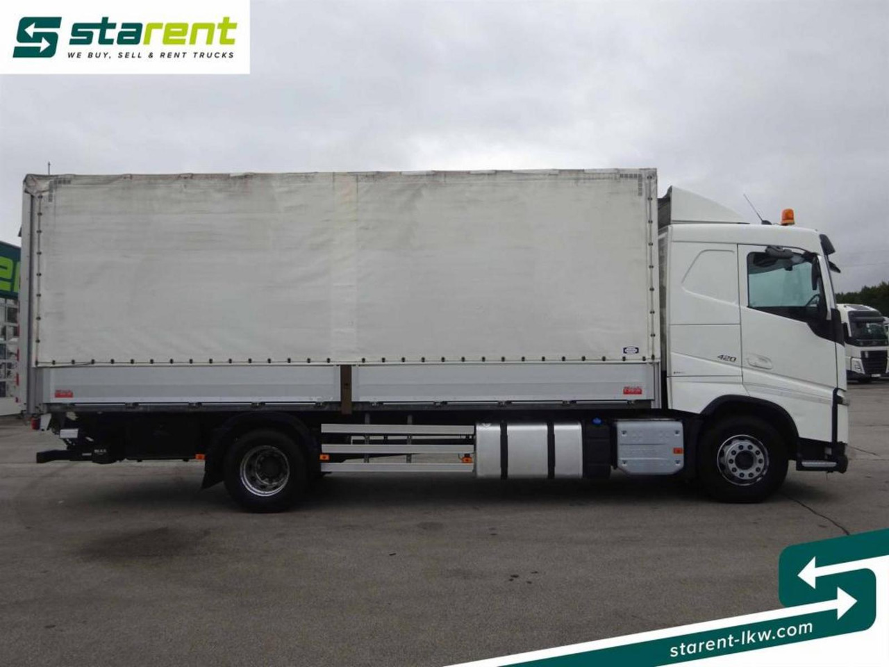 Volvo FH 420 Planenaufbau LBW 2000Kg Kamera Bett - Camion à rideaux coulissants: photos 4 Volvo FH 420 Planenaufbau LBW 2000Kg Kamera Bett - Camion à rideaux coulissants: photos 4