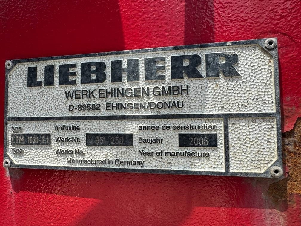 Grue tout-terrain Liebherr LTM 1030-2.1 ( WITH JIB ): photos 13