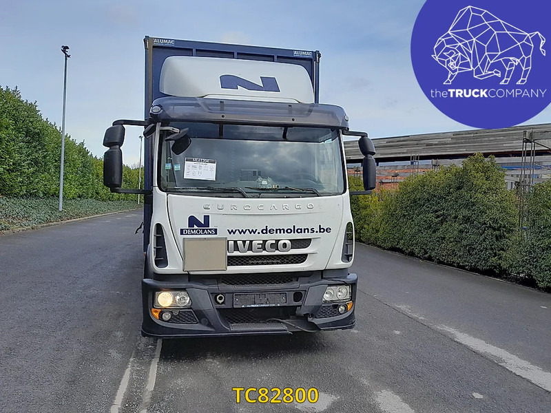 Camion à rideaux coulissants Iveco EuroCargo 120e25 Euro 5 - ENGINE DAMAGE -: photos 10