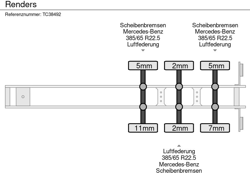 Semi-remorque plateau Renders: photos 20