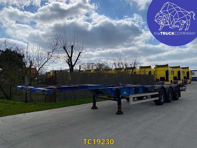 TURBOS HOET - Semi-remorque porte-conteneur/ Caisse mobile: photos 1 TURBOS HOET - Semi-remorque porte-conteneur/ Caisse mobile: photos 1