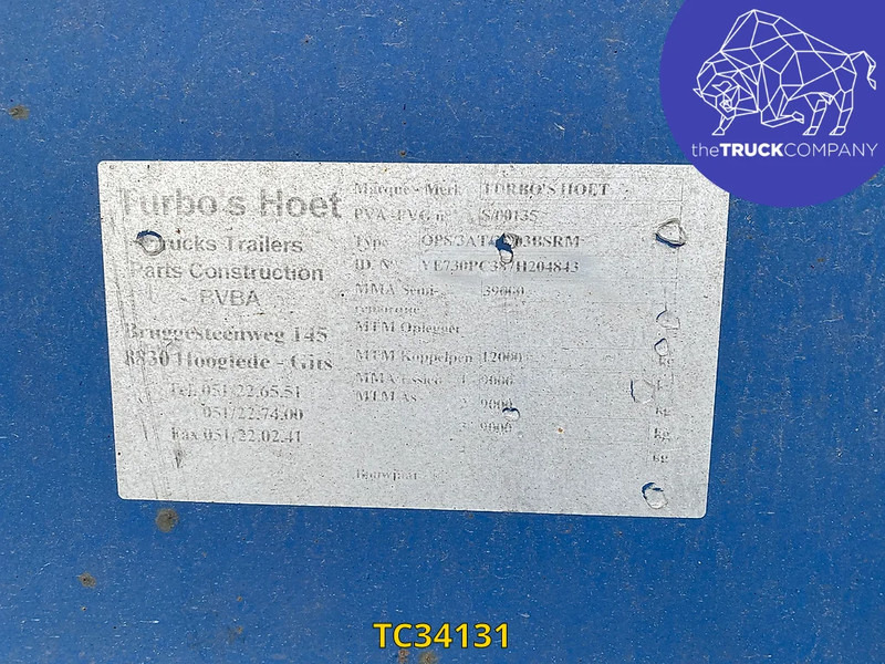 TURBOS HOET - Semi-remorque porte-conteneur/ Caisse mobile: photos 2 TURBOS HOET - Semi-remorque porte-conteneur/ Caisse mobile: photos 2