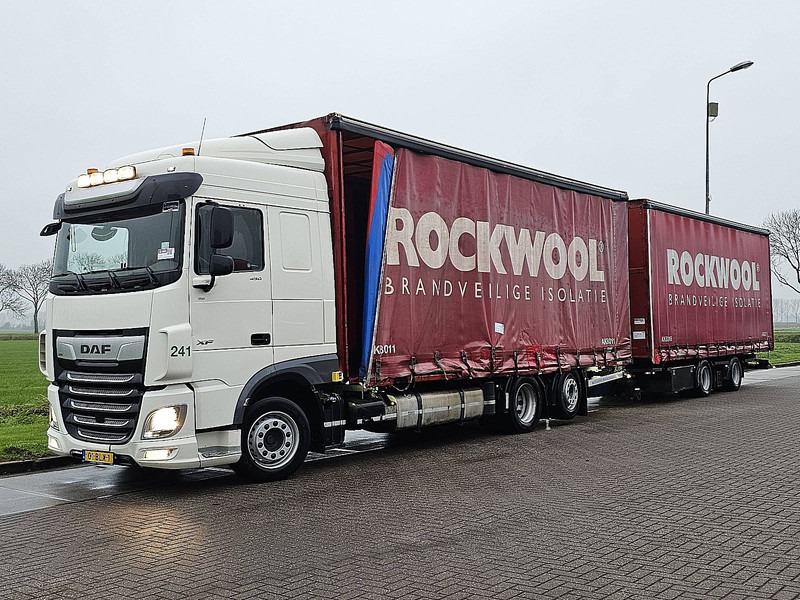 DAF XF 450 FAN 6X2 STEERAXLE - Camion à rideaux coulissants: photos 2 DAF XF 450 FAN 6X2 STEERAXLE - Camion à rideaux coulissants: photos 2