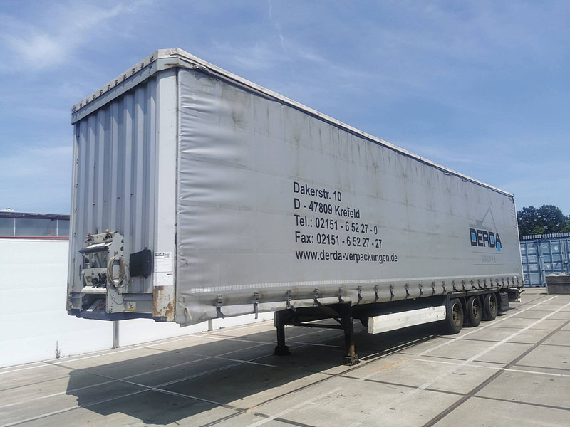 Krone SD24 MEGALINER BPW LIFT AXLE EDSCHA - Semi-remorque rideaux coulissants: photos 1 Krone SD24 MEGALINER BPW LIFT AXLE EDSCHA - Semi-remorque rideaux coulissants: photos 1