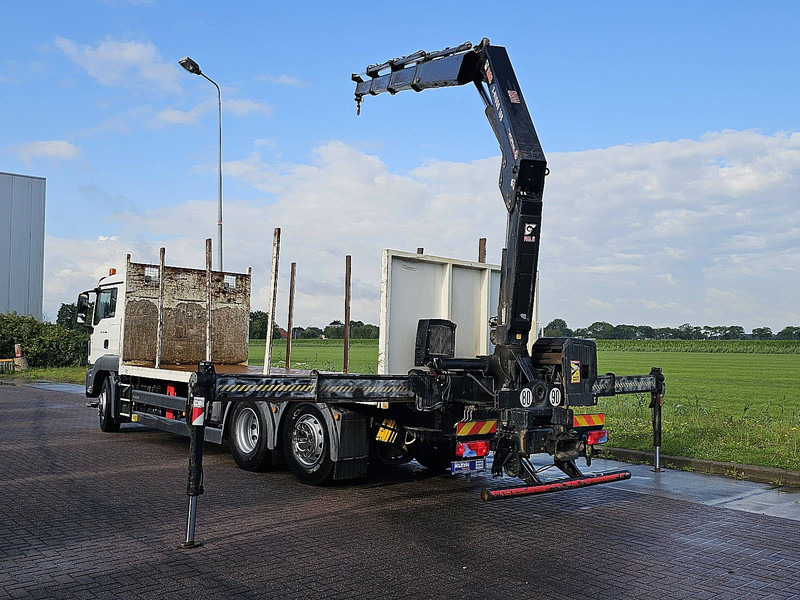 Camion plateau, Camion grue MAN 26.460 TGS HIAB X-HIDUO 188-B3: photos 6
