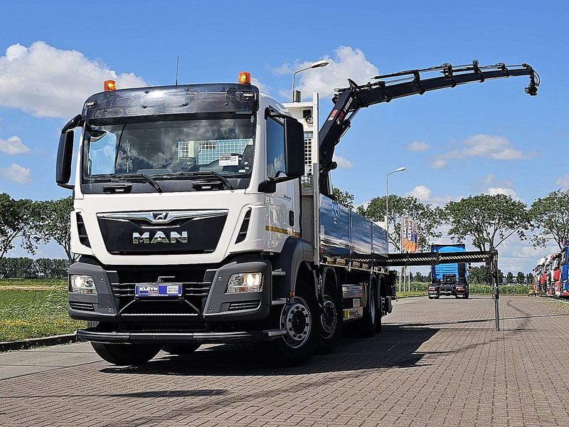 MAN 35.420TGS HIAB228ES5,8x2*4 - Camion plateau, Camion grue: photos 1 MAN 35.420TGS HIAB228ES5,8x2*4 - Camion plateau, Camion grue: photos 1