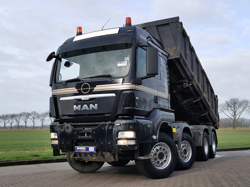 MAN 35.480 TGS 8X4 BL MEILLER STEEL - Camion benne: photos 1 MAN 35.480 TGS 8X4 BL MEILLER STEEL - Camion benne: photos 1