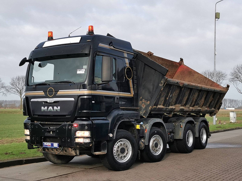 Camion benne MAN 35.480 TGS 8X4 BL MEILLER STEEL: photos 17