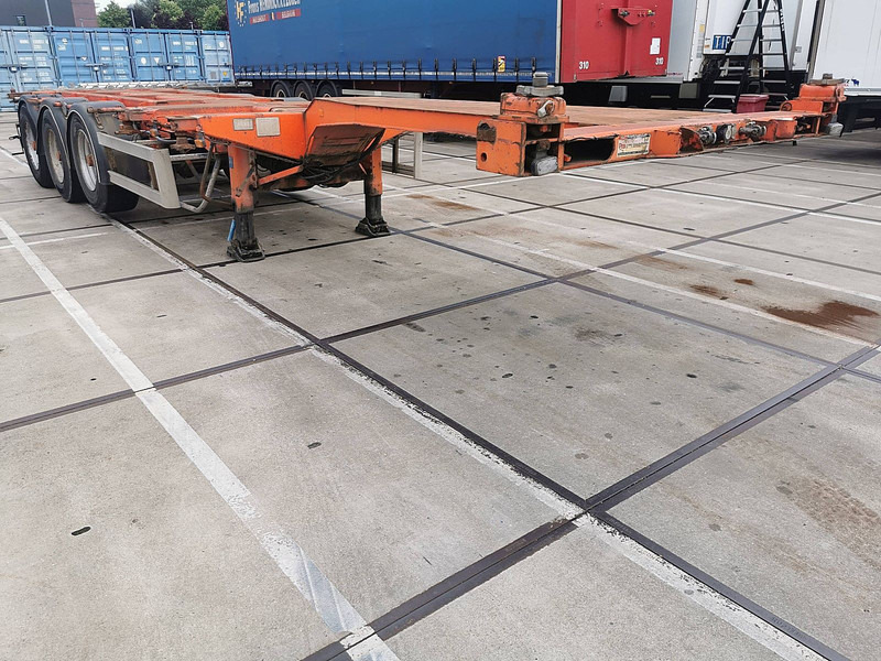 Nooteboom FT 43 03 V lift axle; BPW - Semi-remorque porte-conteneur/ Caisse mobile: photos 3 Nooteboom FT 43 03 V lift axle; BPW - Semi-remorque porte-conteneur/ Caisse mobile: photos 3