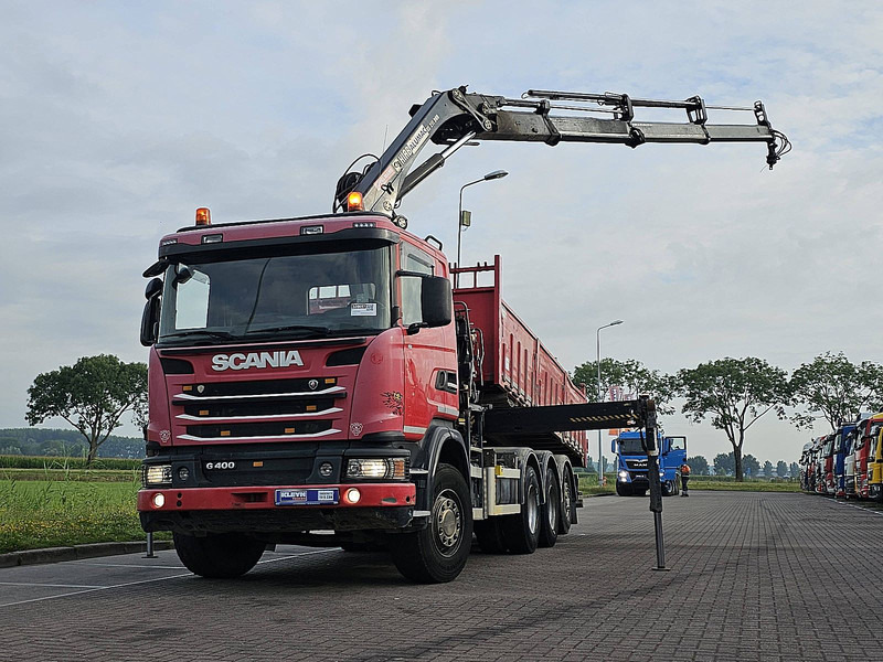 Scania G400 8X4*4 HIAB 211EP-3 - Camion benne, Camion grue: photos 1 Scania G400 8X4*4 HIAB 211EP-3 - Camion benne, Camion grue: photos 1