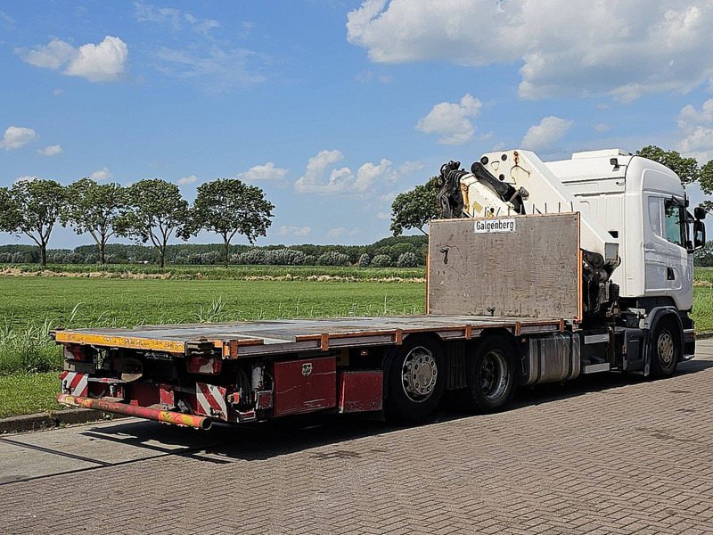 Scania R440 6X2*4 HMF 5020 K5 - Camion plateau, Camion grue: photos 3 Scania R440 6X2*4 HMF 5020 K5 - Camion plateau, Camion grue: photos 3