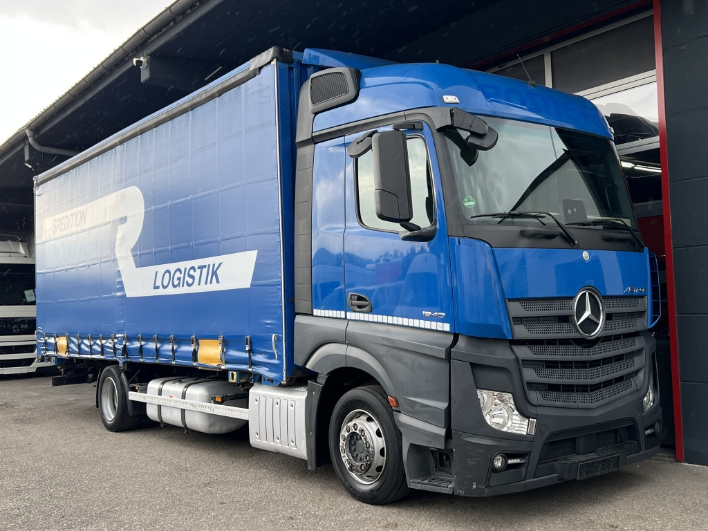 Mercedes-Benz Actros 1840 MEGA Jumbo Klima Reatarder ACC-Tempo - Camion à rideaux coulissants: photos 1 Mercedes-Benz Actros 1840 MEGA Jumbo Klima Reatarder ACC-Tempo - Camion à rideaux coulissants: photos 1