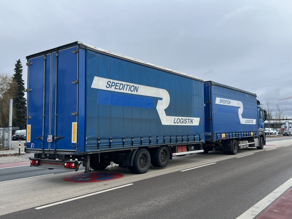 Remorque rideaux coulissants Wecon AZ218LN Jumbo Tandem 7,6m P+P Luftfederung: photos 10 Remorque rideaux coulissants Wecon AZ218LN Jumbo Tandem 7,6m P+P Luftfederung: photos 10