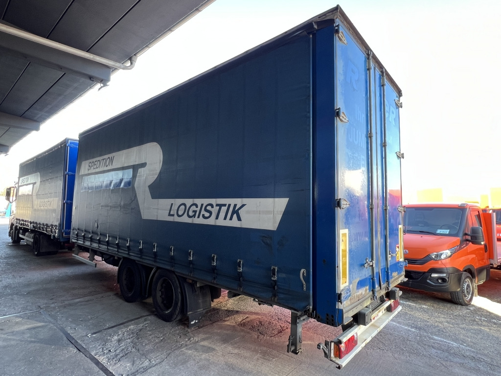 Wecon AZ218LN Jumbo Tandem 7,6m P+P Luftfederung - Remorque rideaux coulissants: photos 1 Wecon AZ218LN Jumbo Tandem 7,6m P+P Luftfederung - Remorque rideaux coulissants: photos 1